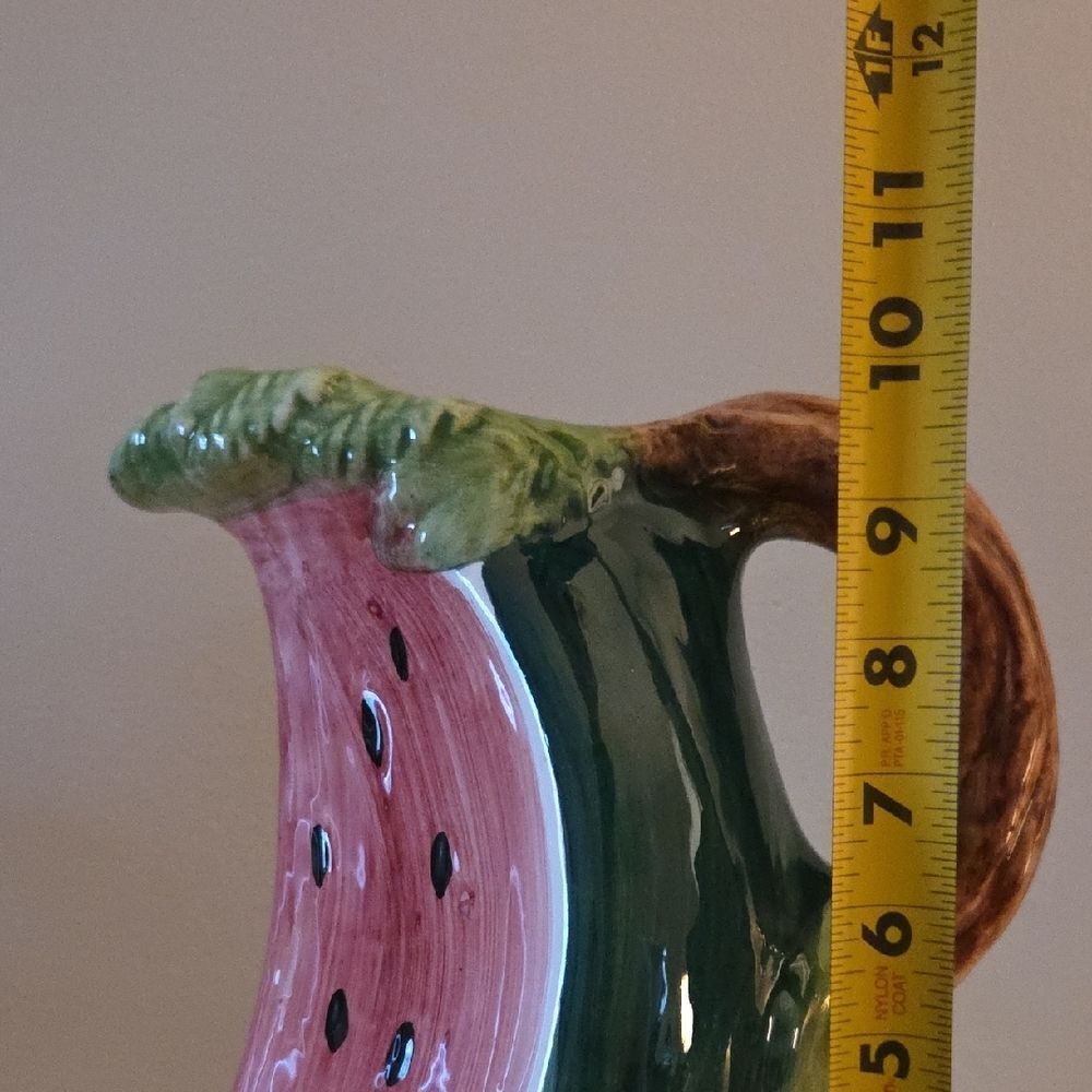 Watermelon Ceramic Pitcher - Picture 7 of 7